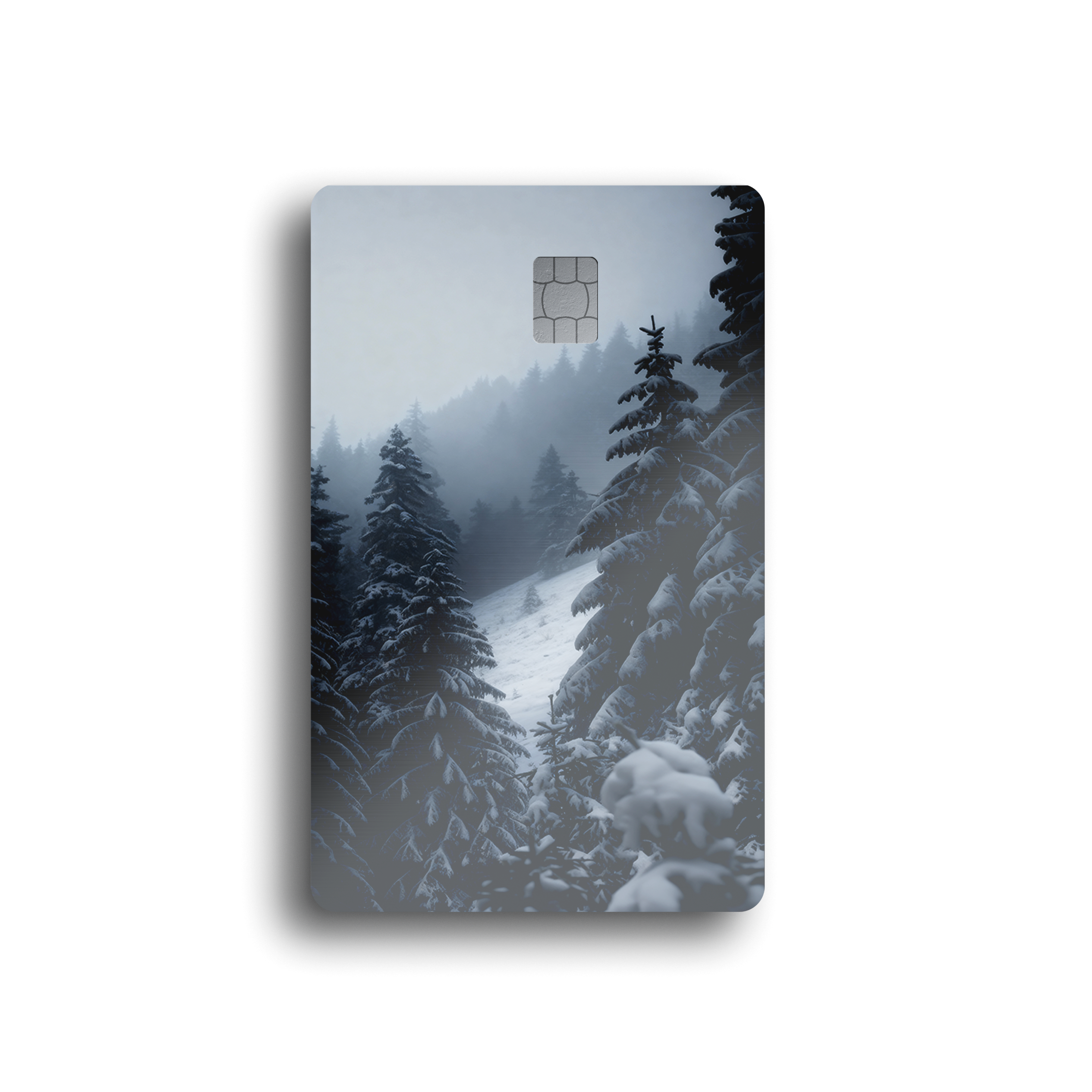 Frosted Forest Drift Card Skin